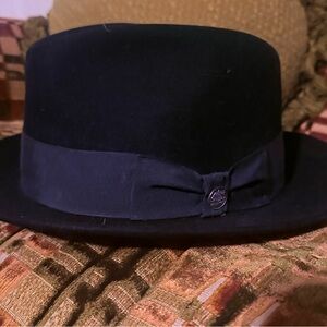 Stetson Black Fedora Hat